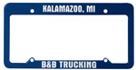 License plate frame
