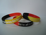 Multi-colored Silicone bracelet